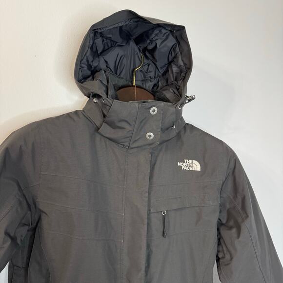 THE NORTH FACE Women's Inlux Insulated Hooded Jacket Hyvent Black Women's S - Picture 7 of 13